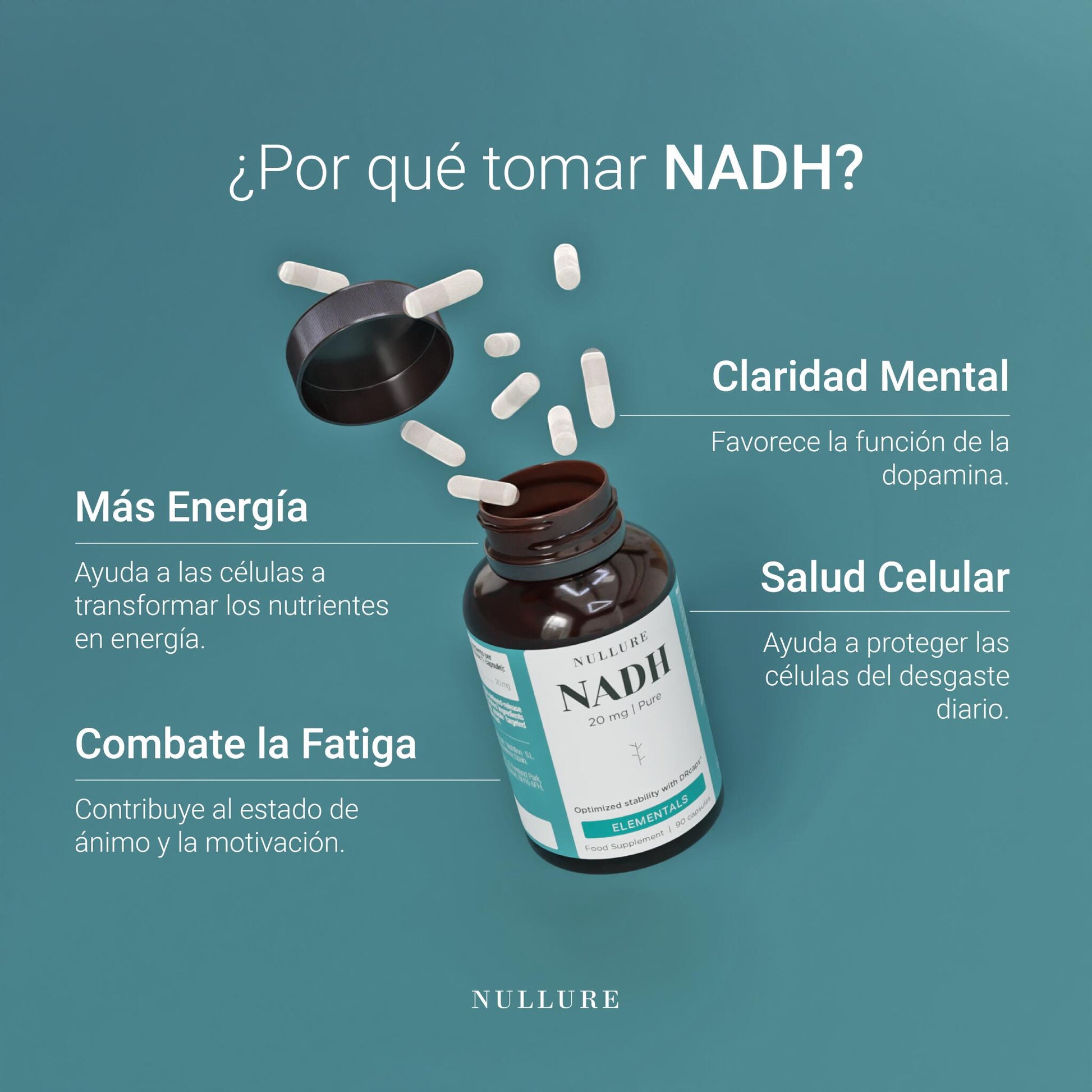 Nullure Nadh 20 Mg, 90 Cáps (3 Meses)_2