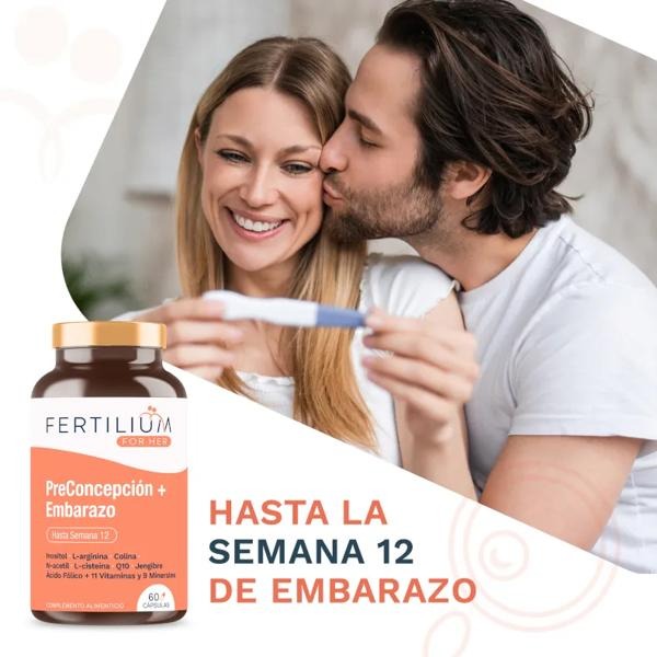 Preconcepción y Embarazo Fertilium 60 cápsulas