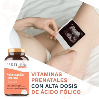 Preconcepción y Embarazo Fertilium 60 cápsulas