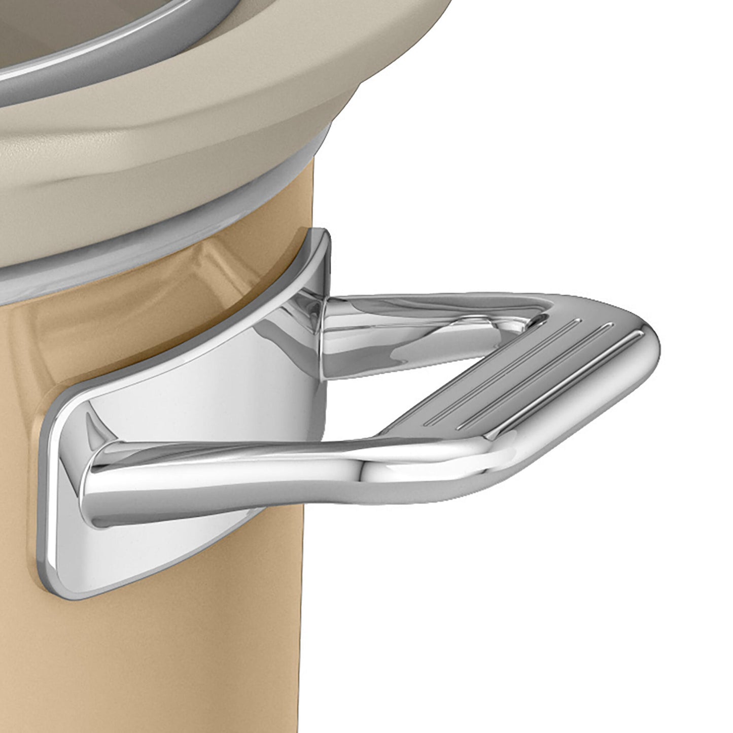 Olla Cocción Lenta Retro, 6,5l, Recipiente Extraíble Antiadherente Cerámica Libre Pfoa, Vintage Swan Sf17031cneu Crema_4