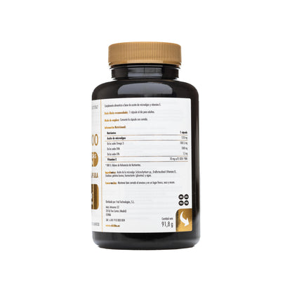 Omega 3 de Microalgas con 1.000 mg de DHA – 60 Cápsulas Vidalim_1