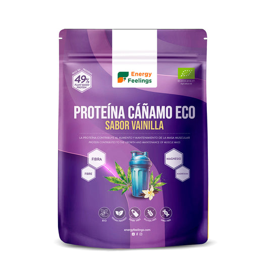 Proteína de cáñamo vainilla Energy feelings 1 kg