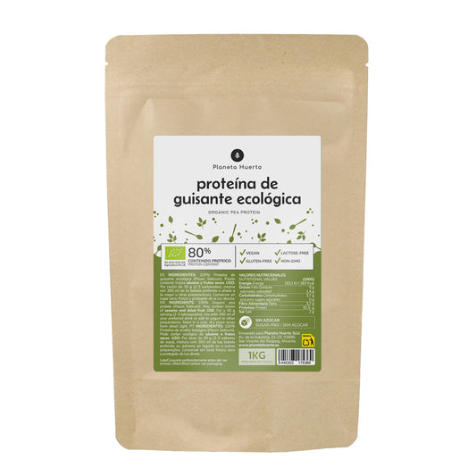 Proteína de Guisante 80% ECO Planeta Huerto 1 kg