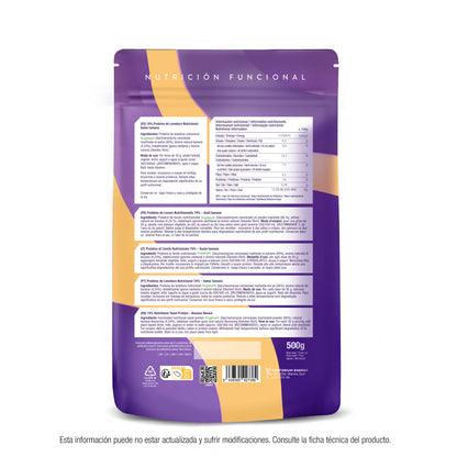 Proteína de levadura sabor banana Energy Feelings 500 g XL Pack