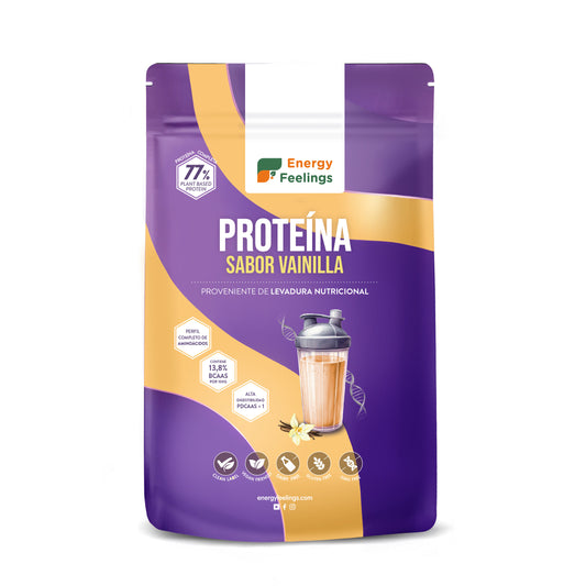PROTEINA DE LEVADURA con vainilla 500 g Energy Feelings