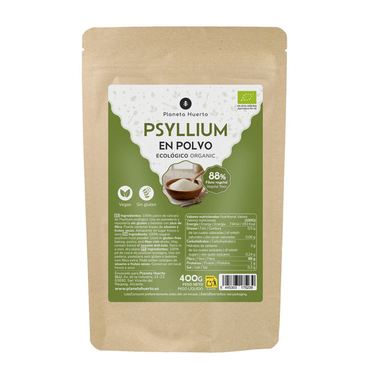 Psyllium en polvo Eco Planeta Huerto 400 g