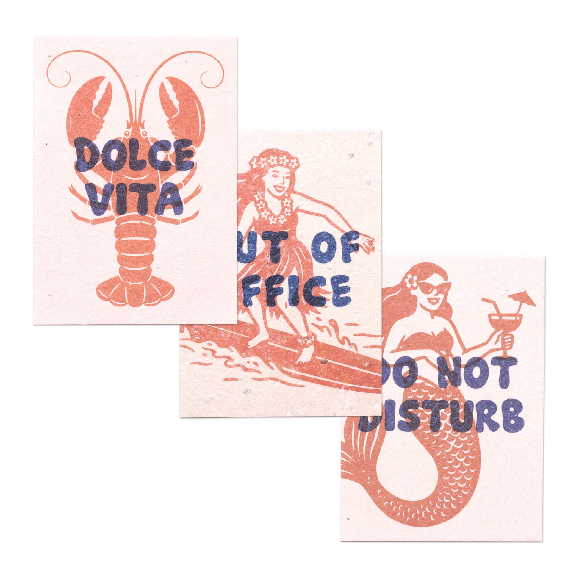 Pack De 3 Postales Plantables – Summer Mood Collection_0