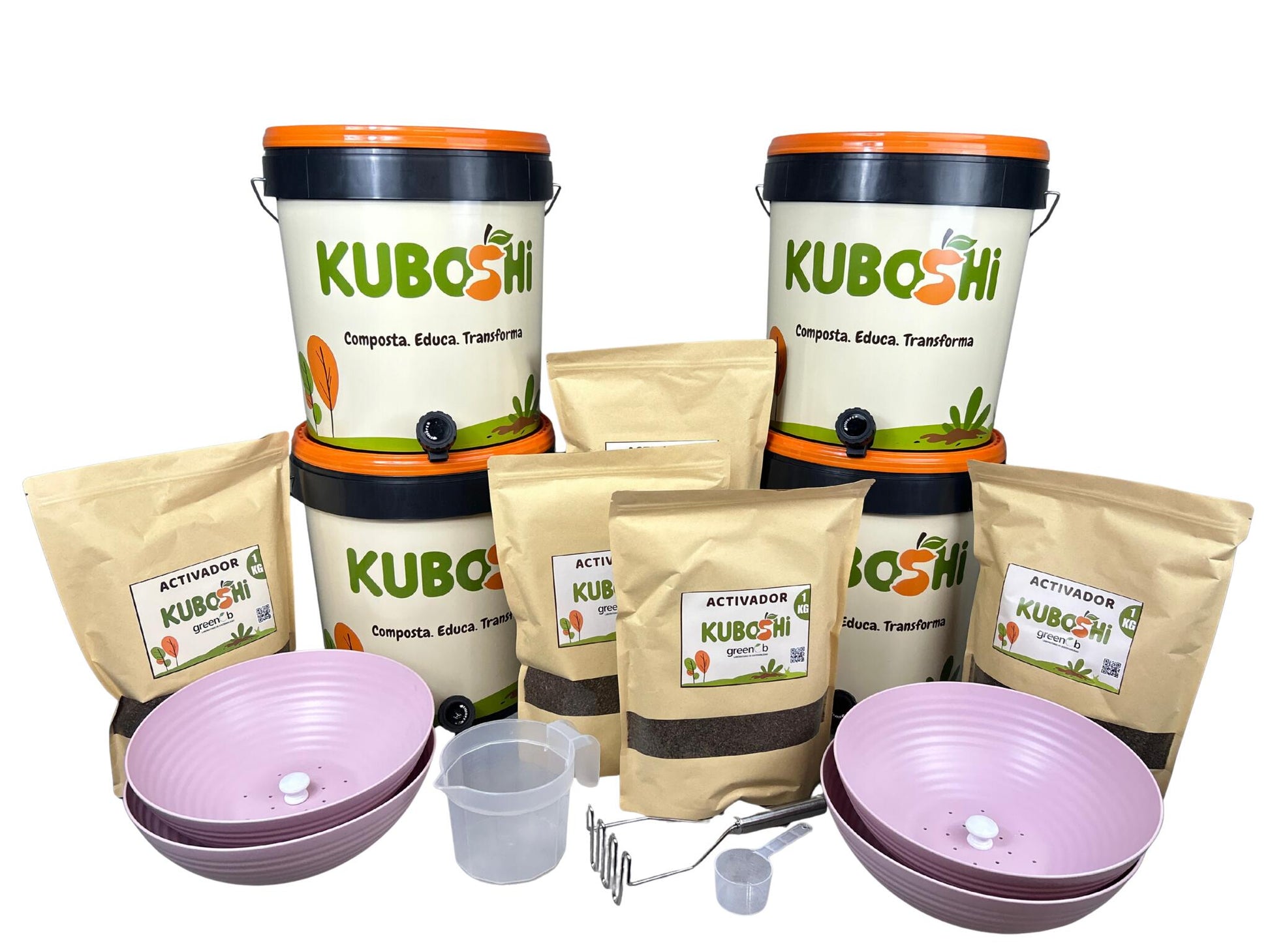 Pack De Compostaje Kuboshi Pro_0