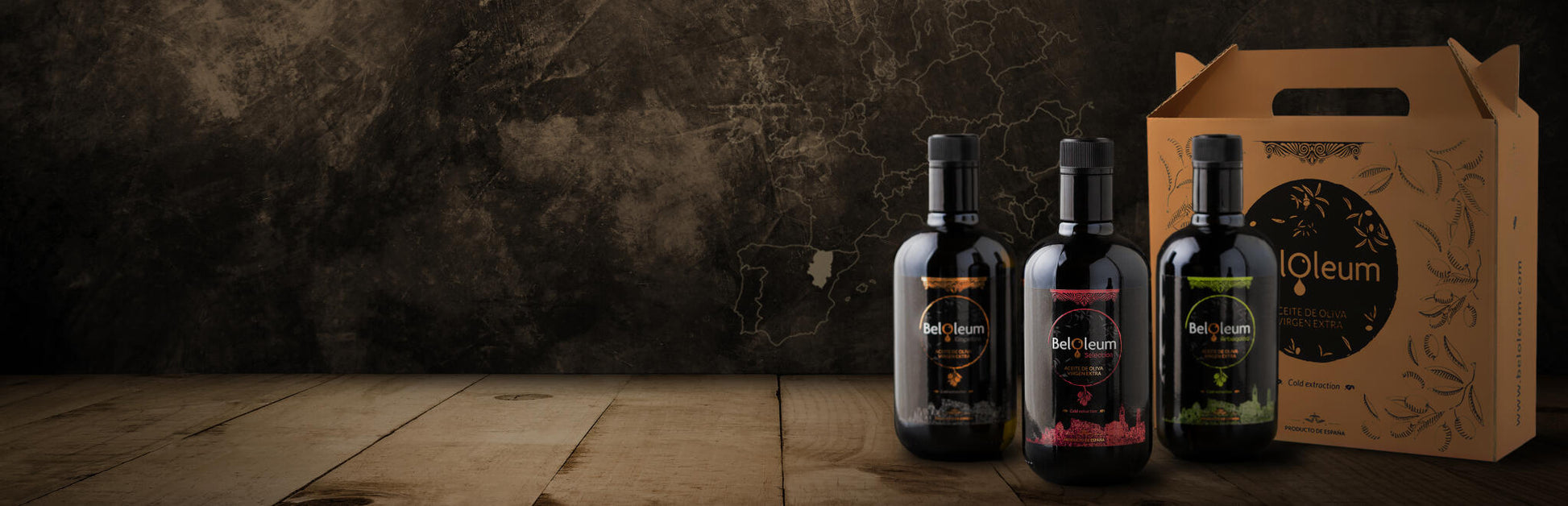 Pack De Regalo Aceite De Oliva Virgen Extra 3 Variedades Beloleum (3 X 500ml)_3