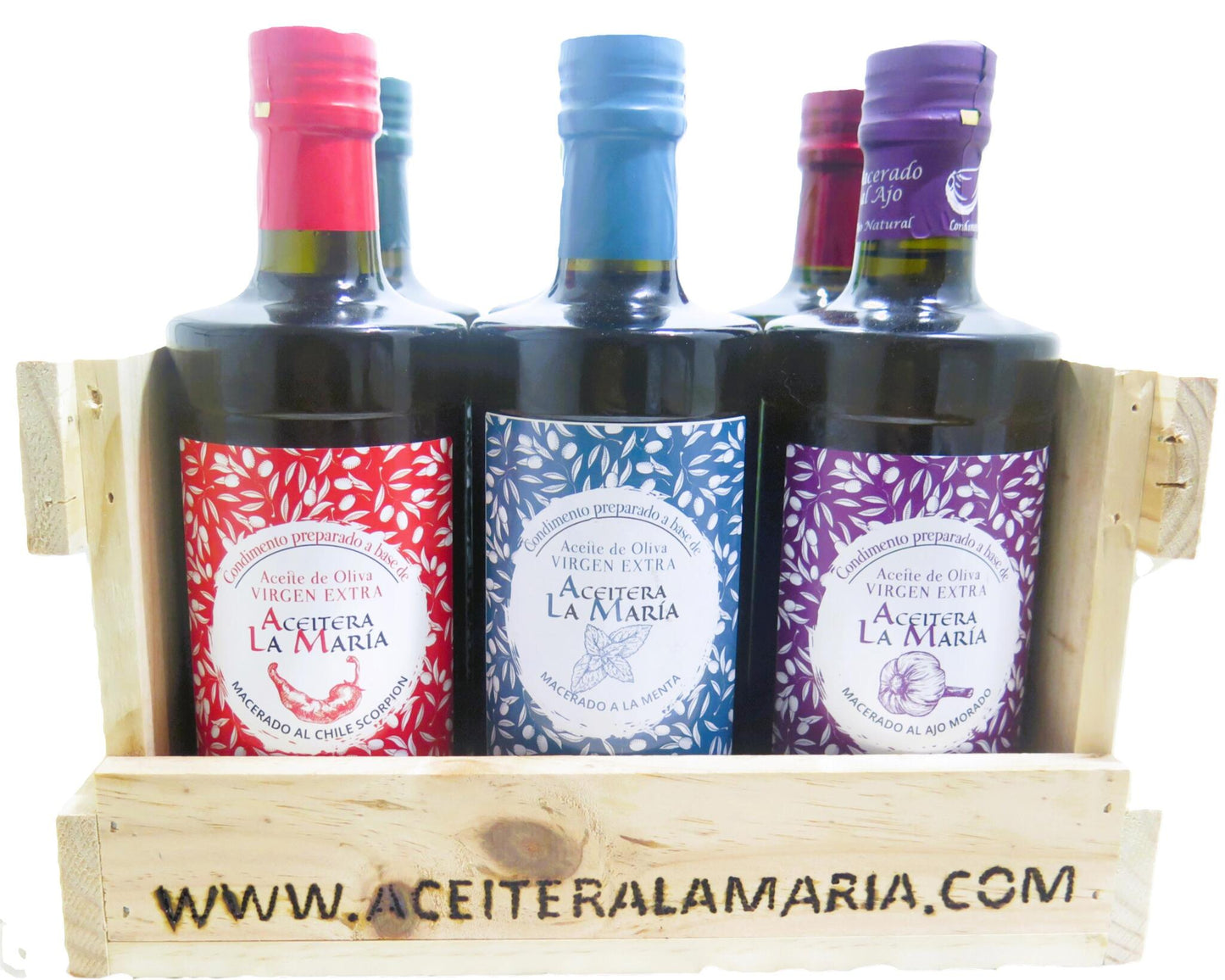 Pack Madera 6 Unidades De Aceite_0