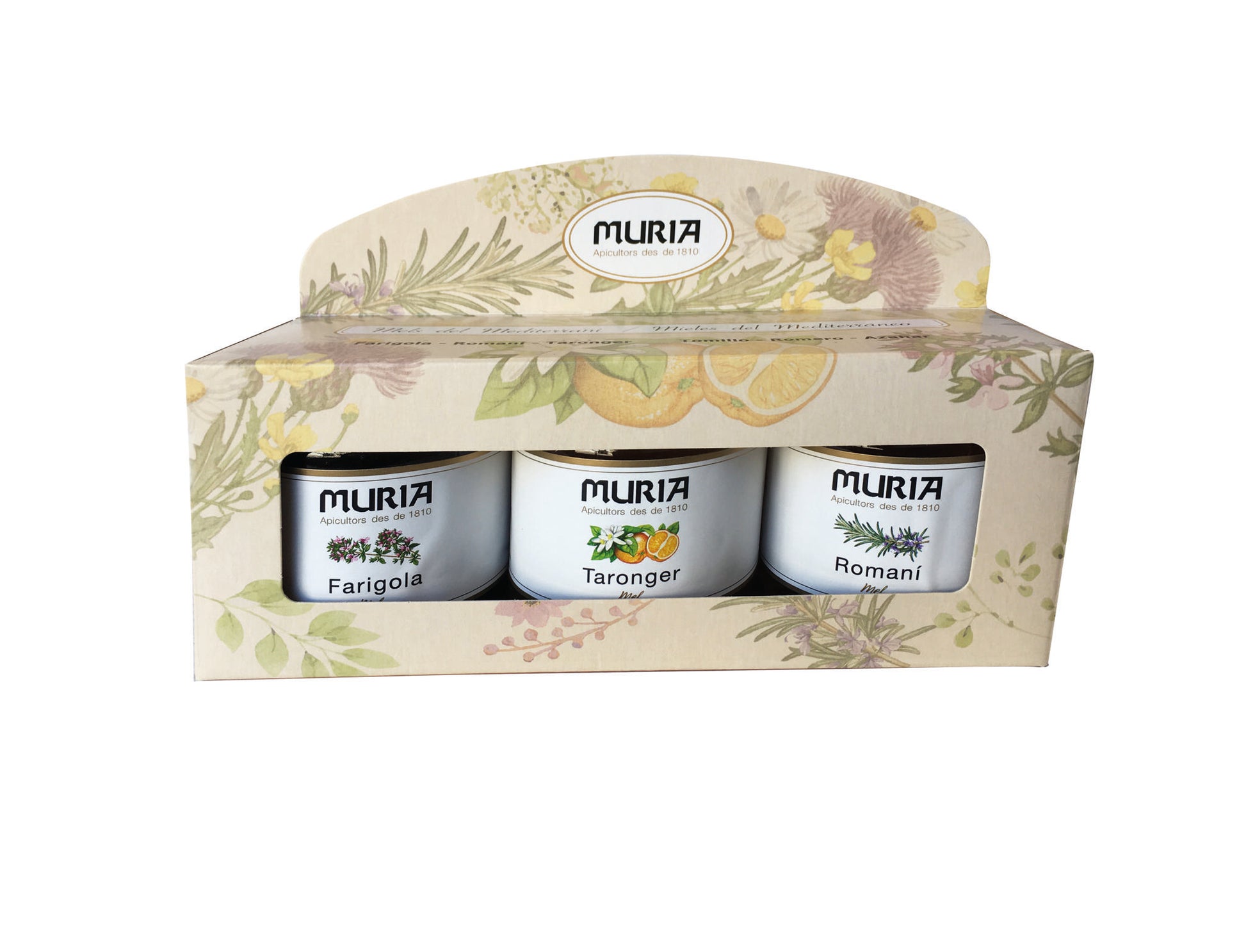Pack Miel Del Mediterraneo 3x250g_0
