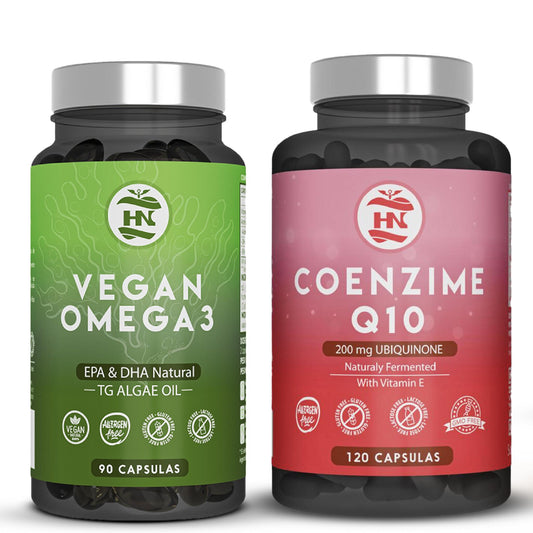 Pack Omega 3 Vegano- 90 Caps Y Coenzima Q10-120 Caps_0
