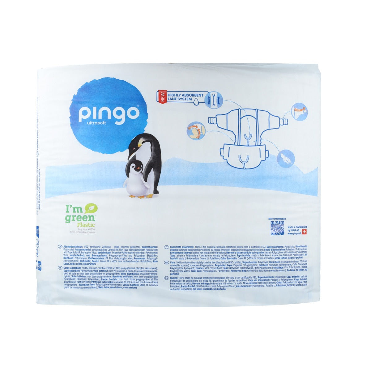 Pack Pañales T5 (11-16 kg) Pingo 288 Uds