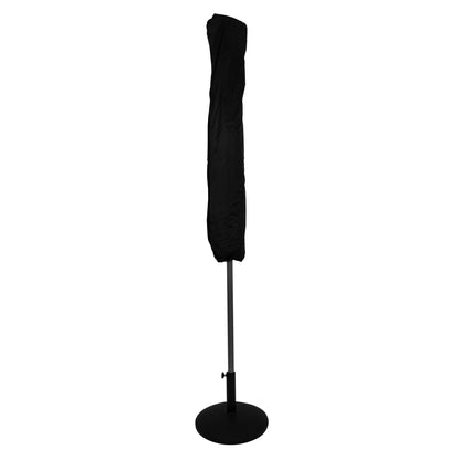 Parasol Led Inclinable 2,7 M Con Base – Verde_2