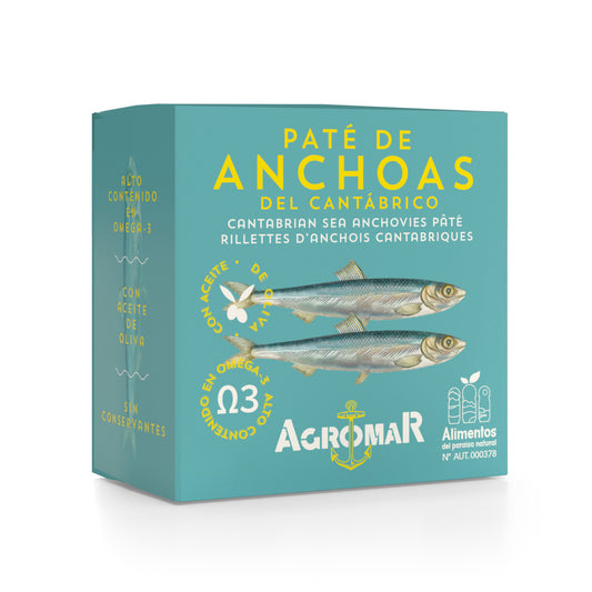 Paté De Anchoa Del Cantábrico AGROMAR 100 g