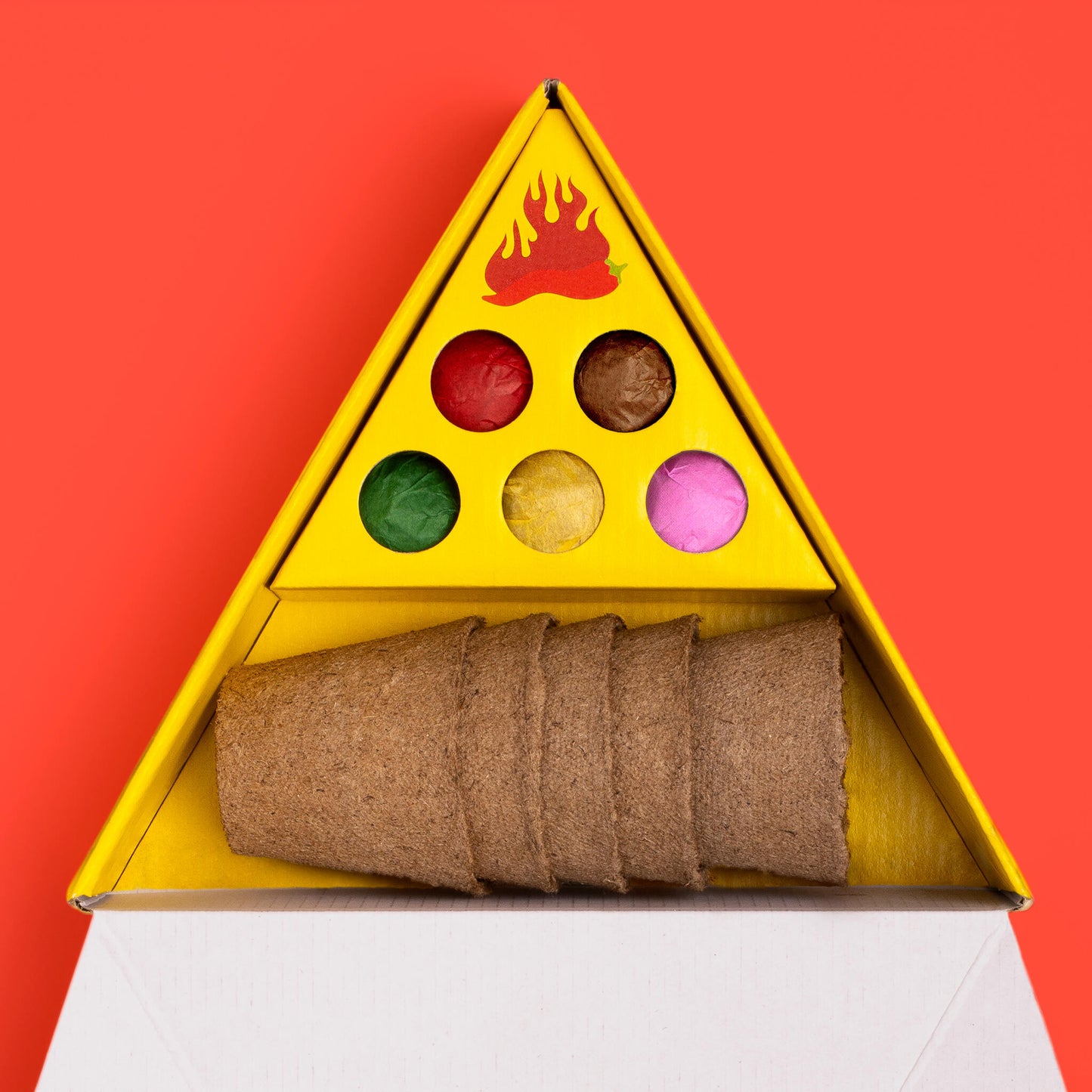 ¡Peligro! Kit Cultivo Pimientos Picantes con 5 Niveles, del Jalapeño al Red Caribbean | Regalo Original Resetea_1