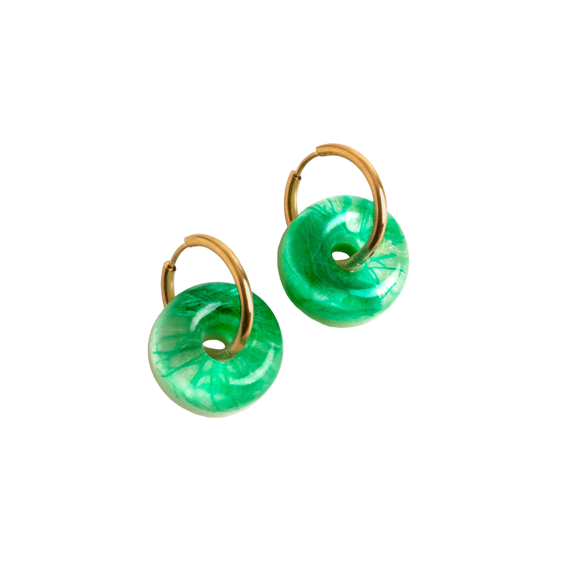 Pendientes Pantín Nature Vibes x Aurarte – Vidrio de Mar Reciclado de Galicia_0