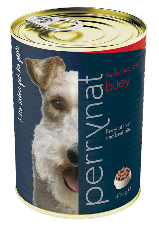 Perrynat Lata Buey 12 Unidades X 400 G_0