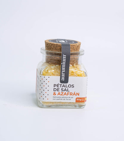 Pétalos De Sal De Manantial &amp; Azafrán, Tarro 80g_0