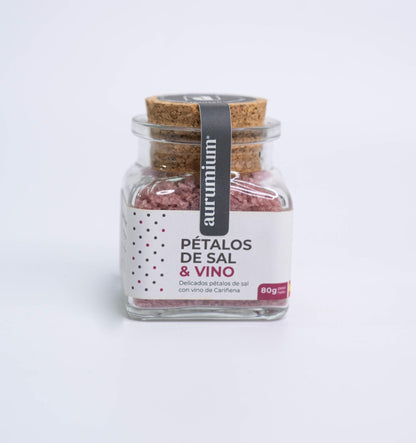 Pétalos De Sal De Manantial &amp; Vino, Tarro 80g_0