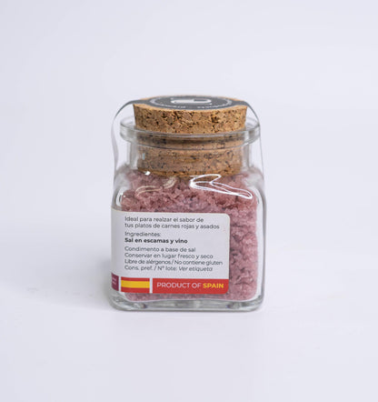 Pétalos De Sal De Manantial &amp; Vino, Tarro 80g_1