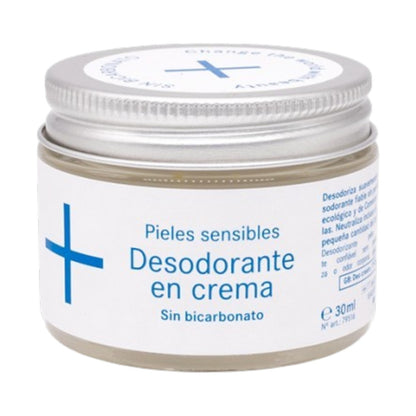 Desodorante en crema pieles sensibles Sin soda Sin fragancia I+M 30ml