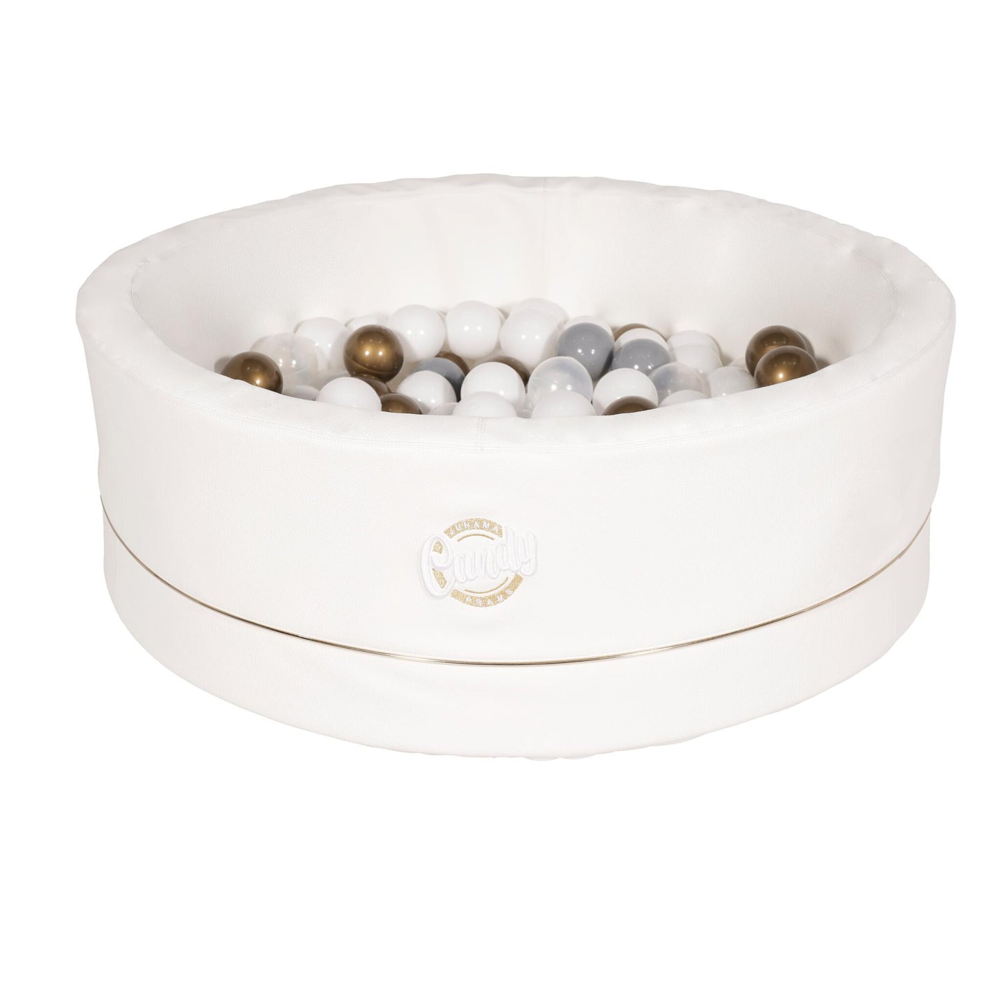Piscina De Bolas Polipiel Candy Blanco_0
