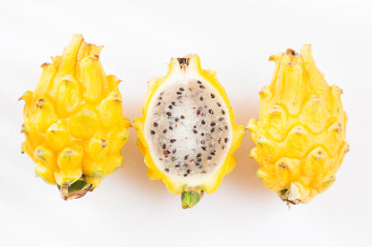 Pitahaya (pitaya) Amarilla Con Pulpa Blanca (4 Kg) Recién Recogidas De Nuestros Invernaderos, 14 Horas Antes De Ser Mandadas, Del Campo A Tu Mesa_0