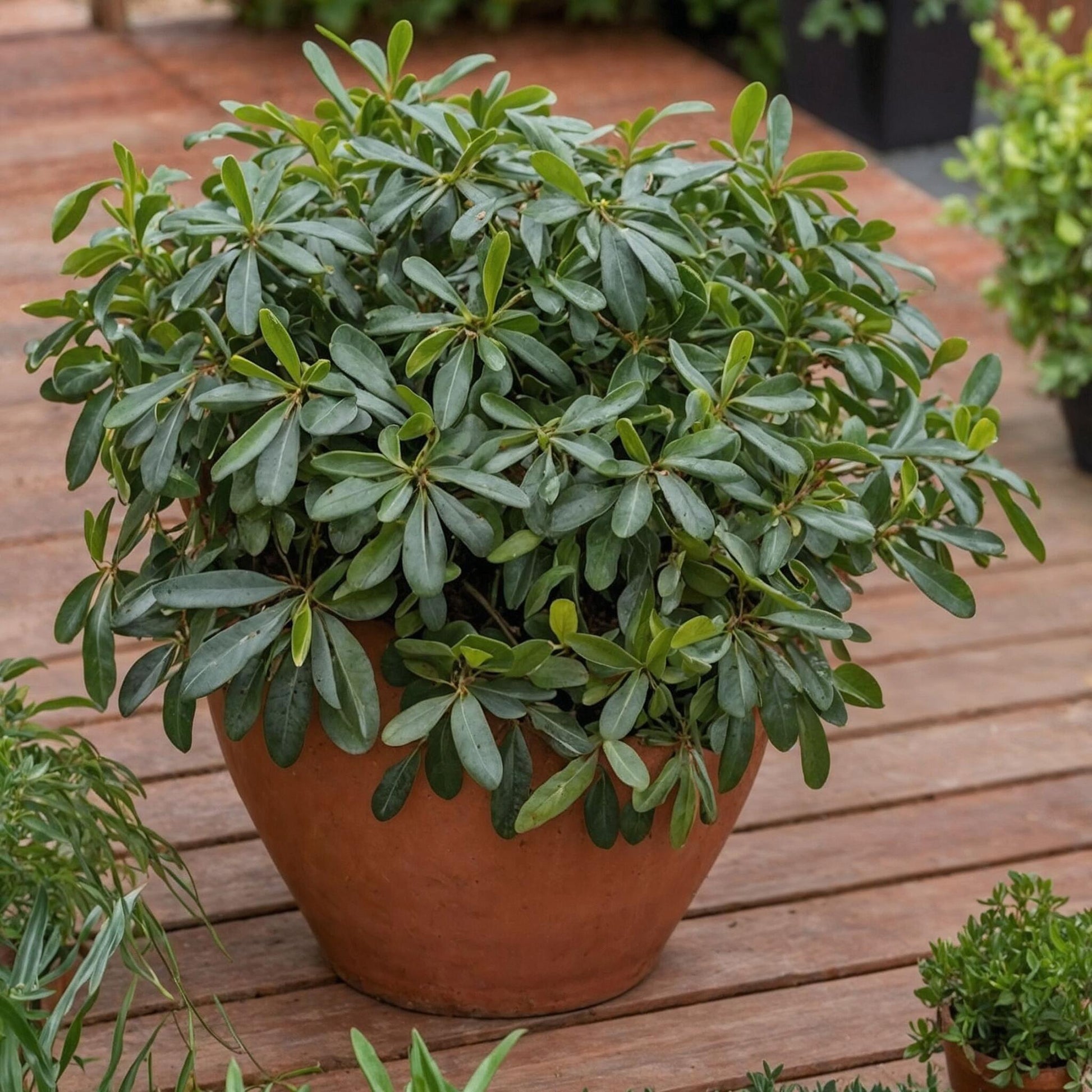Pitósporo Rastrero - Pittosporum Tobira Nanum - Altura 30-40cm - ⌀19cm_4
