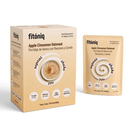 Porridge De Avena Con Sabor De Manzana Y Canela Fitóniq, 7 sobres_0