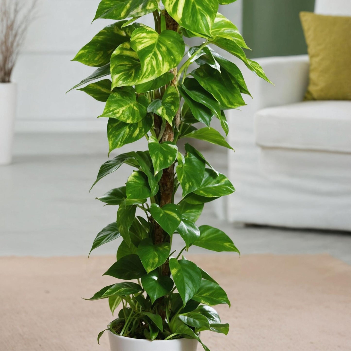Potho Neón - Epipremnum Scindapsus 'aureum' - Altura 80-90cm - ⌀21cm_1