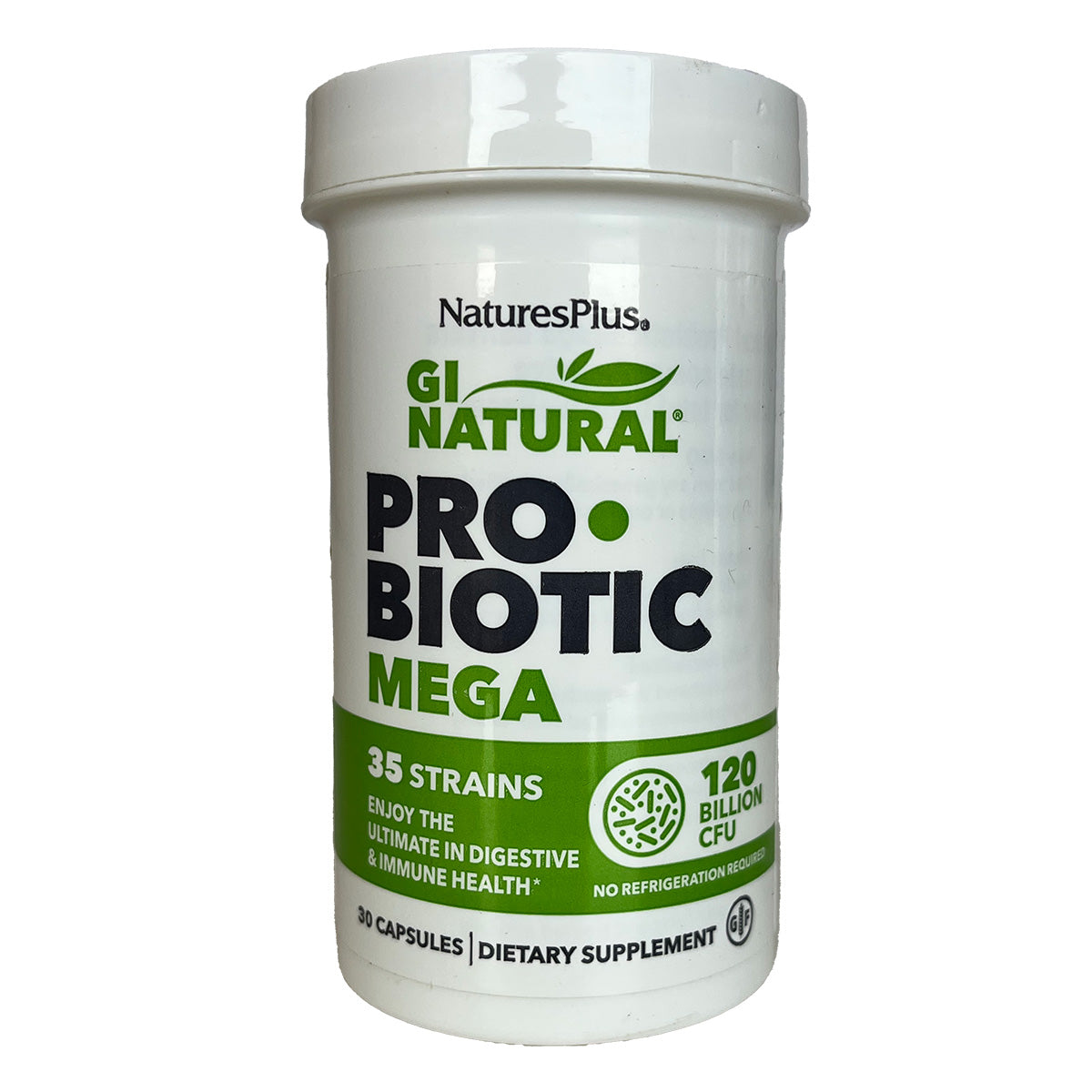 GI Natural Probiotic Mega Nature's Plus 30 cápsulas
