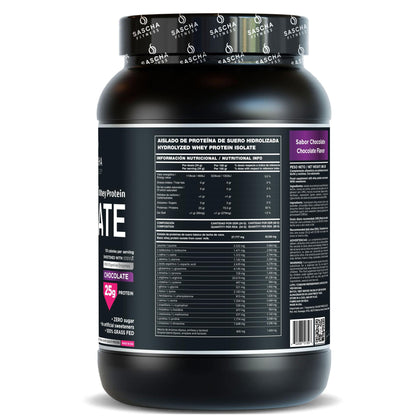 Proteína Whey Sabor Chocolate - Sascha Fitness España_1