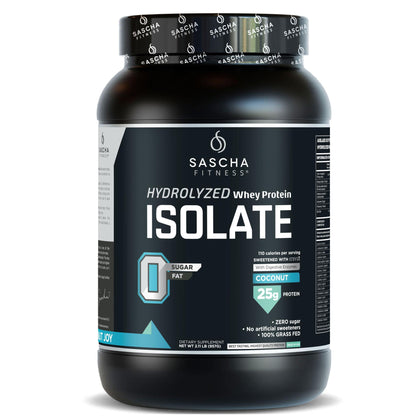 Proteína Whey Sabor Coco - Sascha Fitness España_0