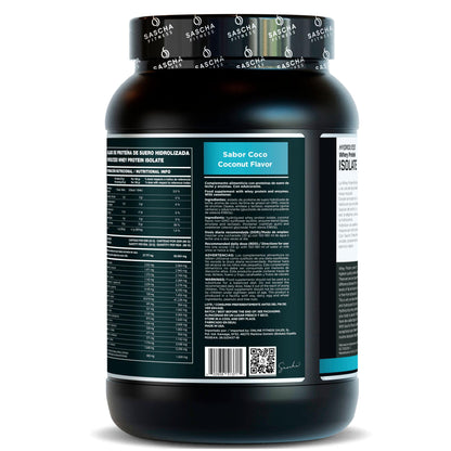 Proteína Whey Sabor Coco - Sascha Fitness España_3