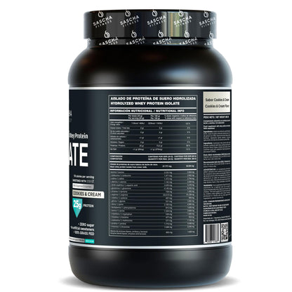 Proteína Whey Sabor Cookies - Sascha Fitness España_1