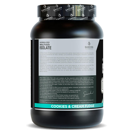 Proteína Whey Sabor Cookies - Sascha Fitness España_2