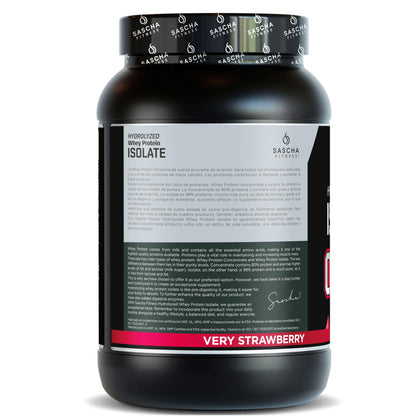 Proteína Whey Sabor Fresa - Sascha Fitness España_2