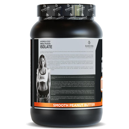 Proteína Whey Sabor Mantequilla De Cacahuete - Sascha Fitness España_2