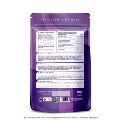 Proteína de guisante sabor banana eco Energy Feelings 500 g XL Pack
