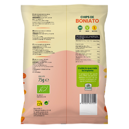 Chips de Boniato bio Sol Natural 75 g