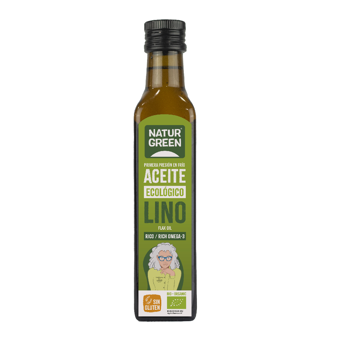 Aceite de Lino Bio NaturGreen 250 ml