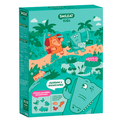 Cereales de Avena Integral 100% Ecológicos Smileat Kids 300 g