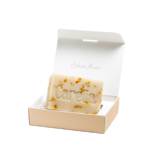 Jabon sólido de Caléndula para Bebés y Mamás Carelia 100 g