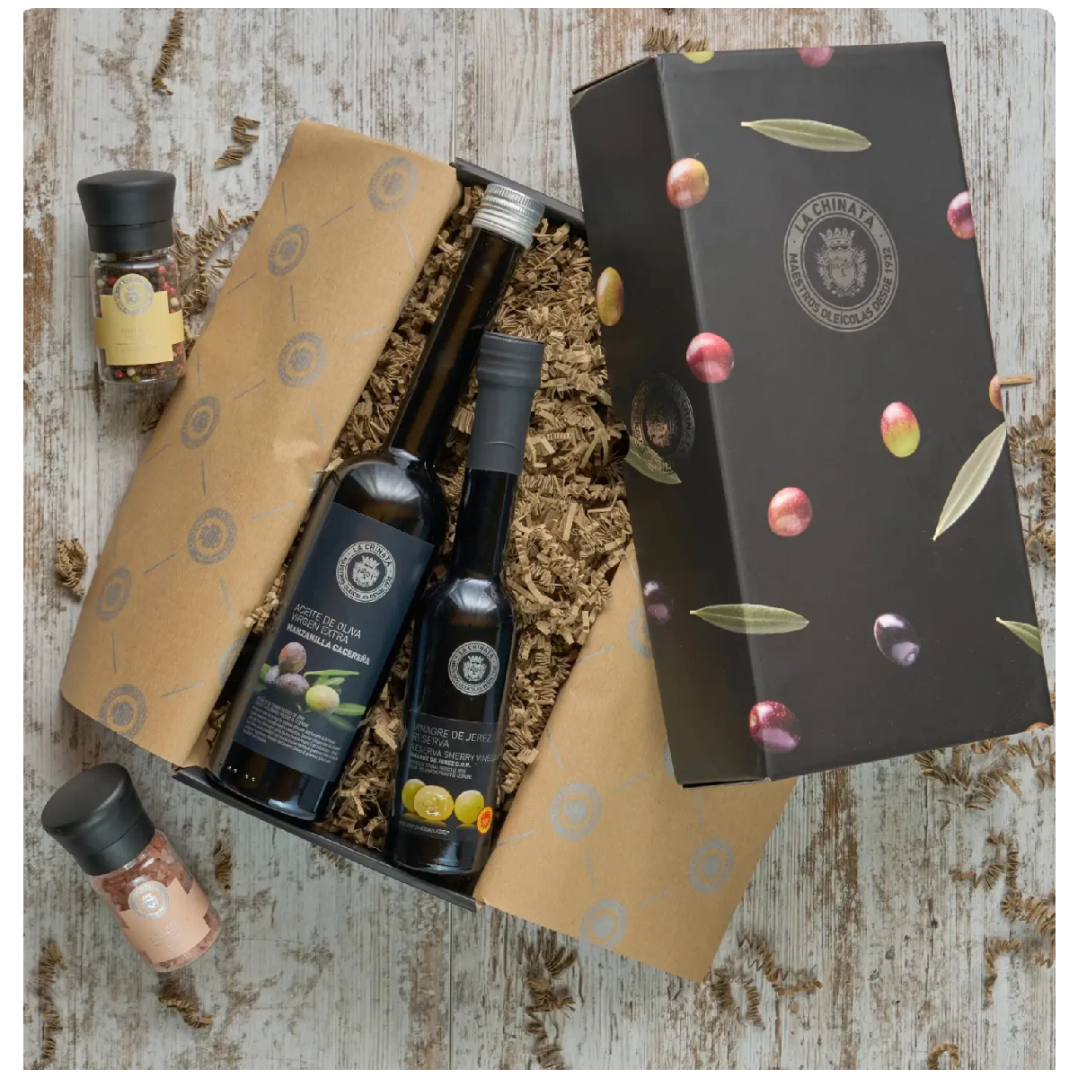 Caja Regalo Aliño La Chinata 4 Productos