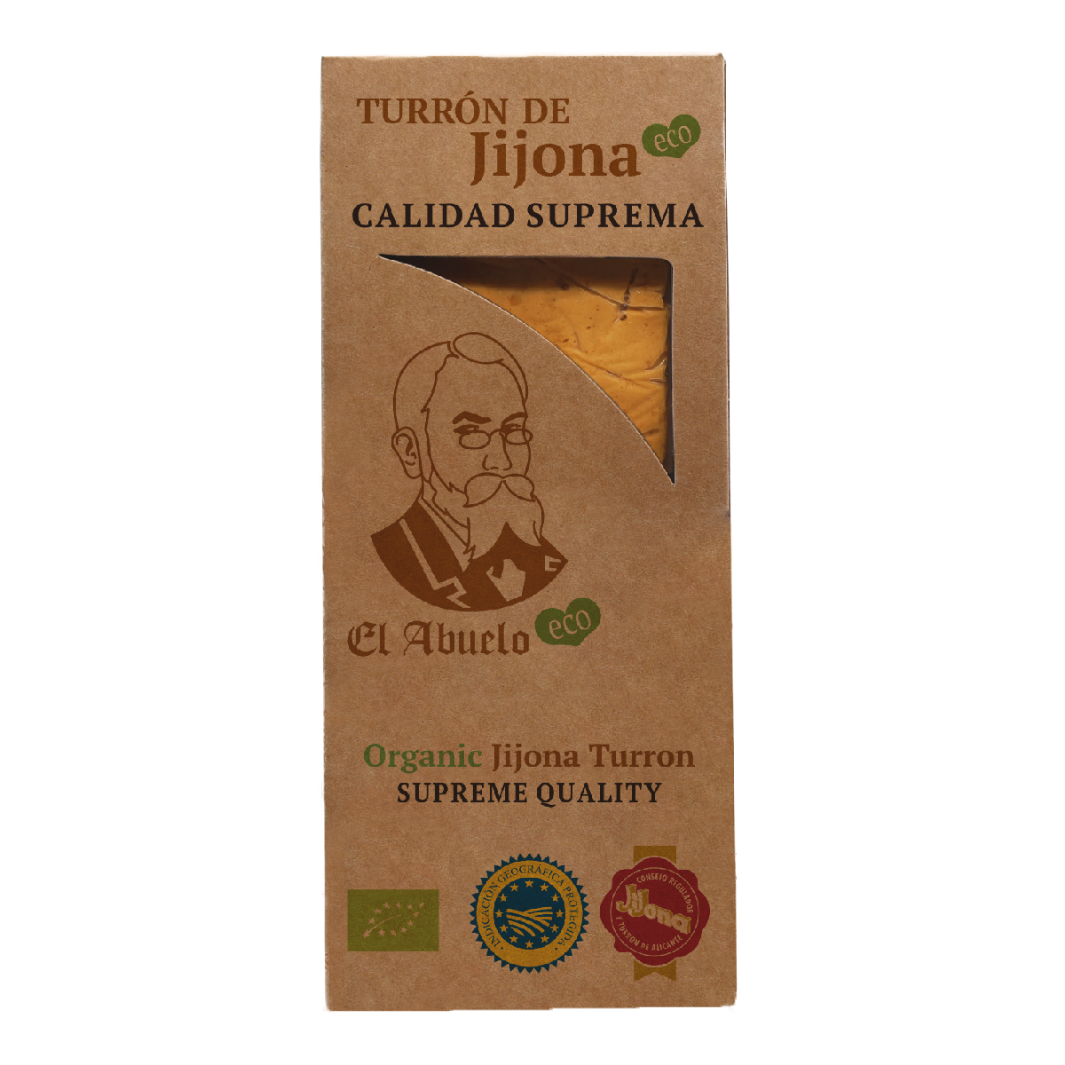 Turrón de Jijona ECO El Abuelo 200 g