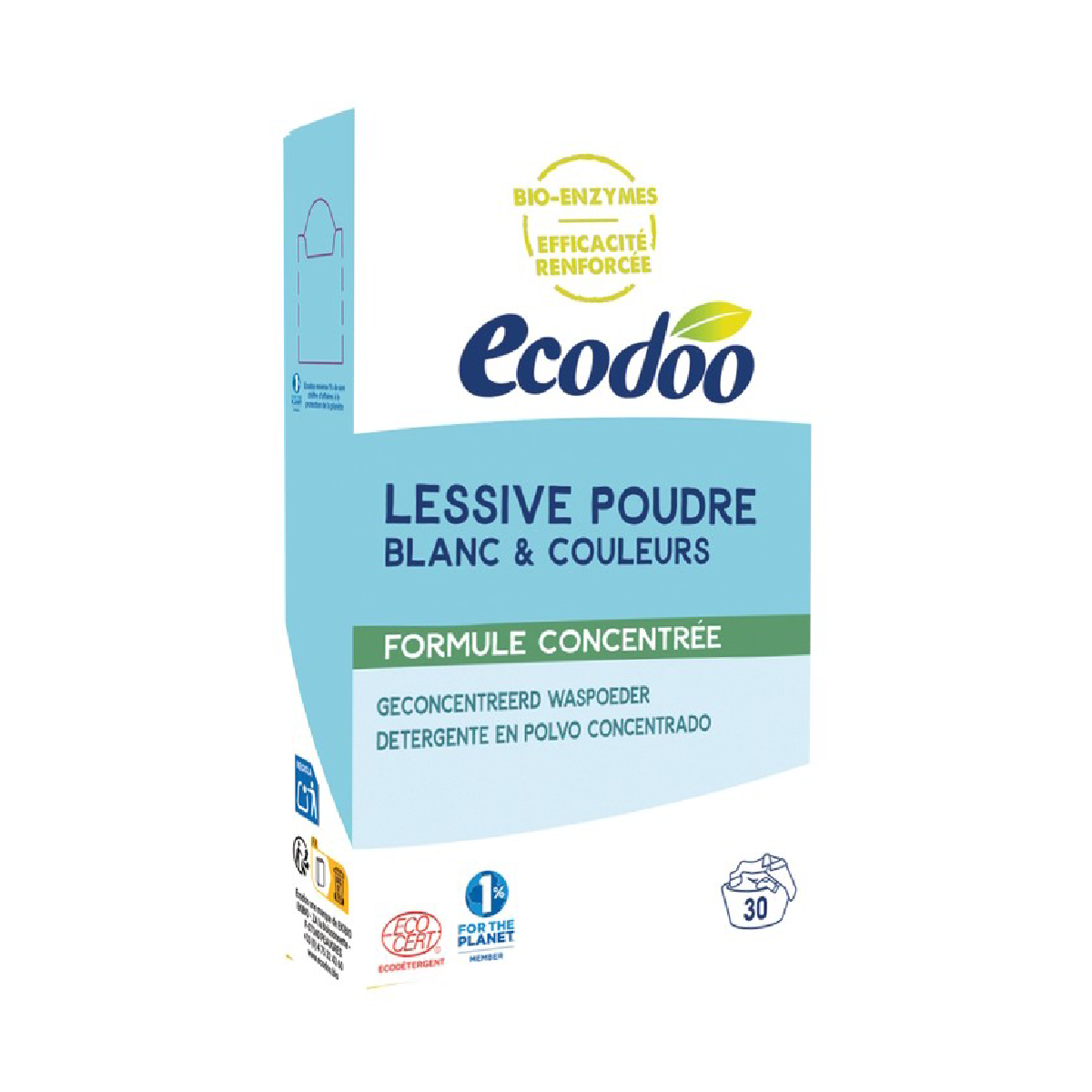 Detergente en Polvo Concentrado Ecodoo 750g
