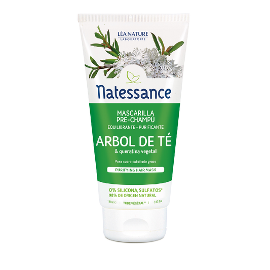 Máscarilla de Árbol del Té Natessance 150 ml