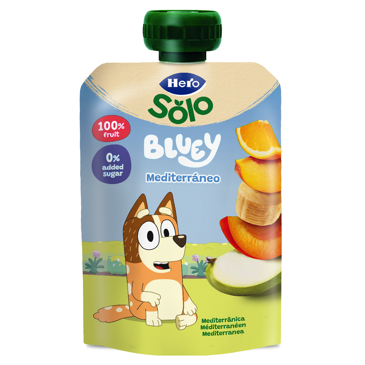 Bolsita Pouch de Yogur Mediterráneo Hero 100g