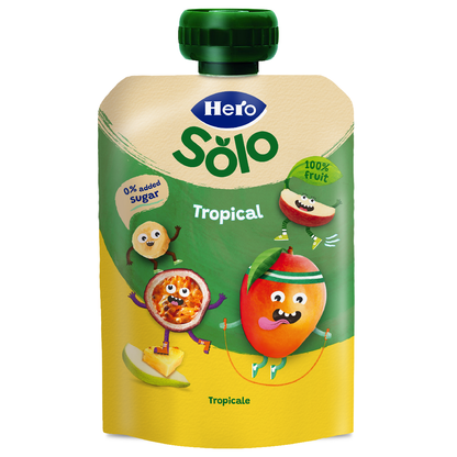 Bolsita Pouch Yogur Tropical Hero 100g